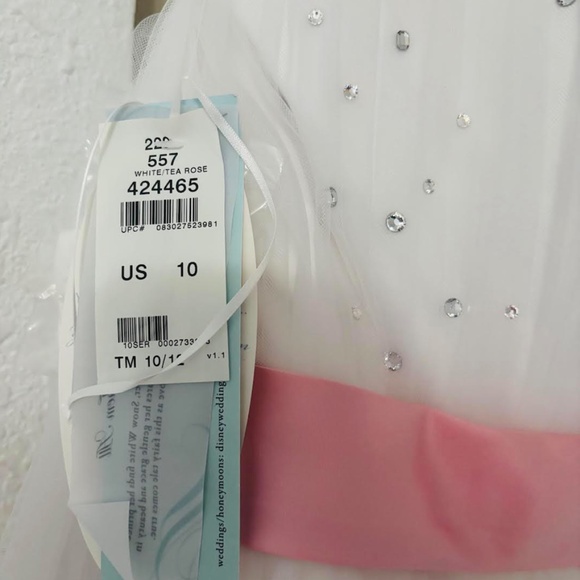 ALFRED ANGELO Disney Fairytale SNOW WHITE 220 Sz10 Swarovski Crystals Bodice NWT - Picture 8 of 9